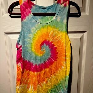 Tie-dye tank top